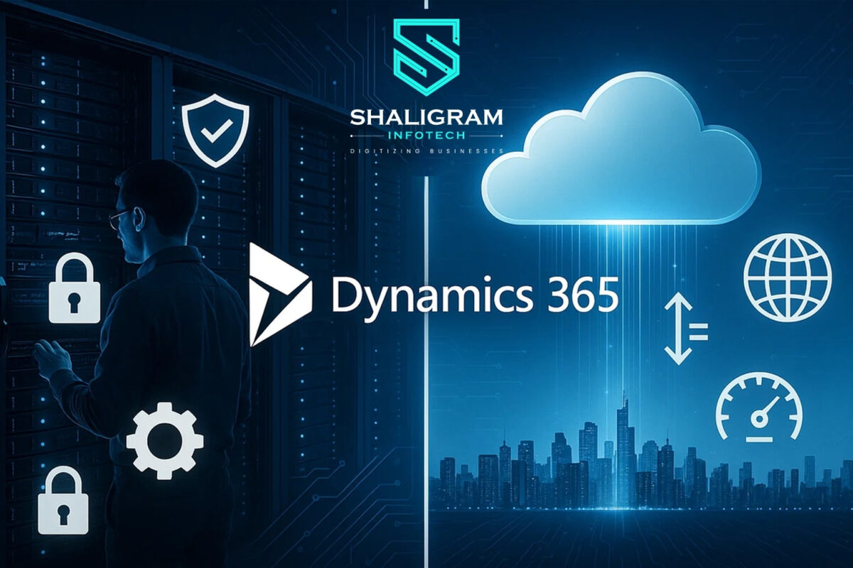 Dynamics 365 on-premises servers vs cloud deployment comparison