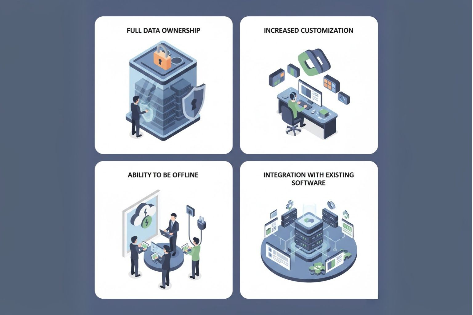 Dynamics 365 On-Premise Key Advantages