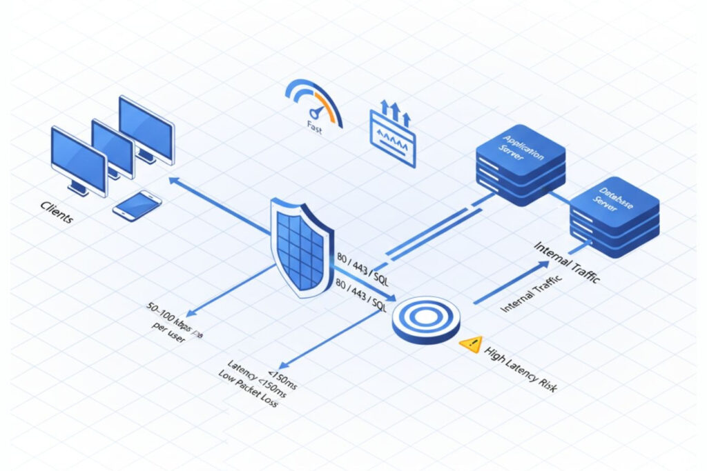 Network, bandwidth, and firewall setup for Dynamics 365 deployment