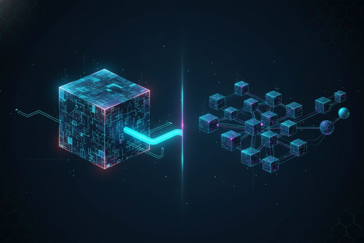 Monolithic vs microservices SaaS architecture comparison