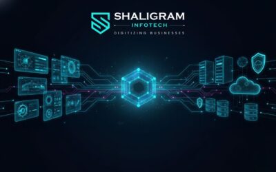 SaaS architecture showing application layers and cloud infrastructure