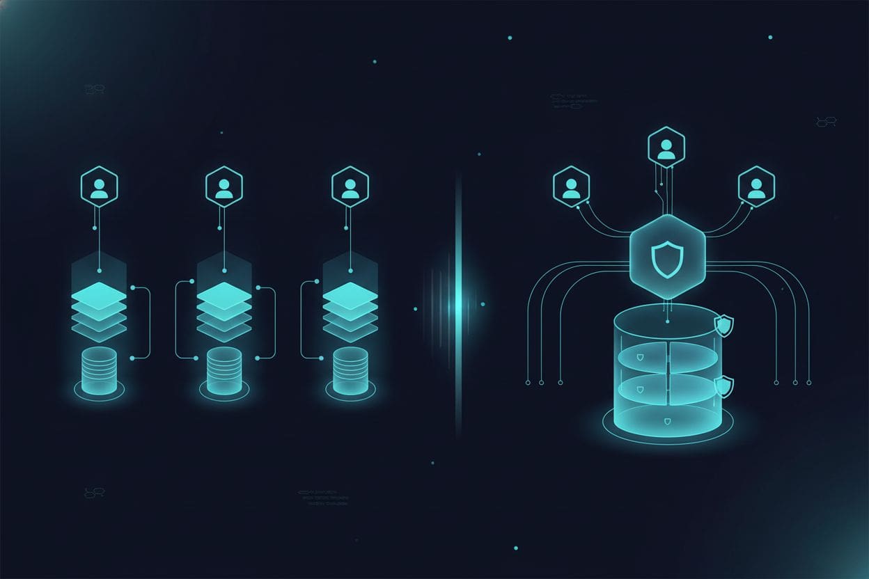 Single-tenant and multi-tenant architecture models for SaaS systems