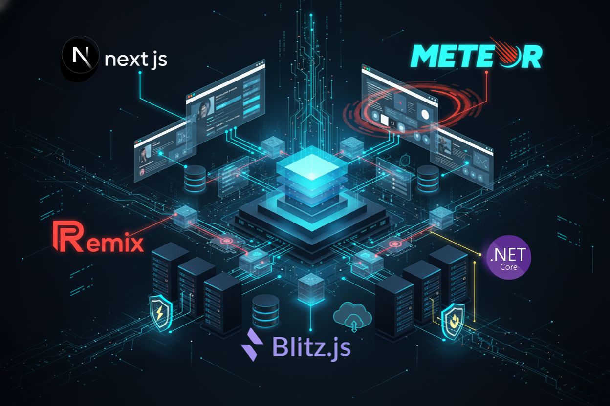 Top full stack web development frameworks for 2026