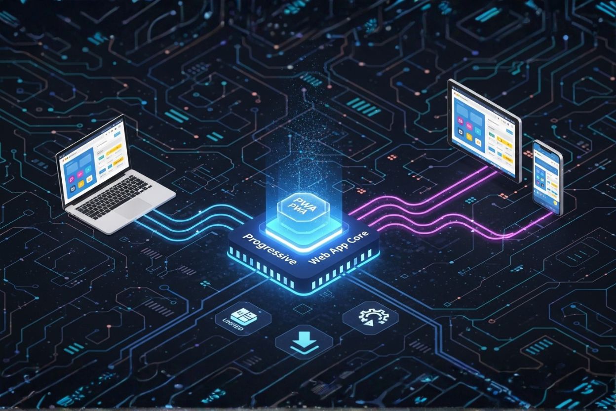 Progressive web apps as a bridge between mobile and web apps