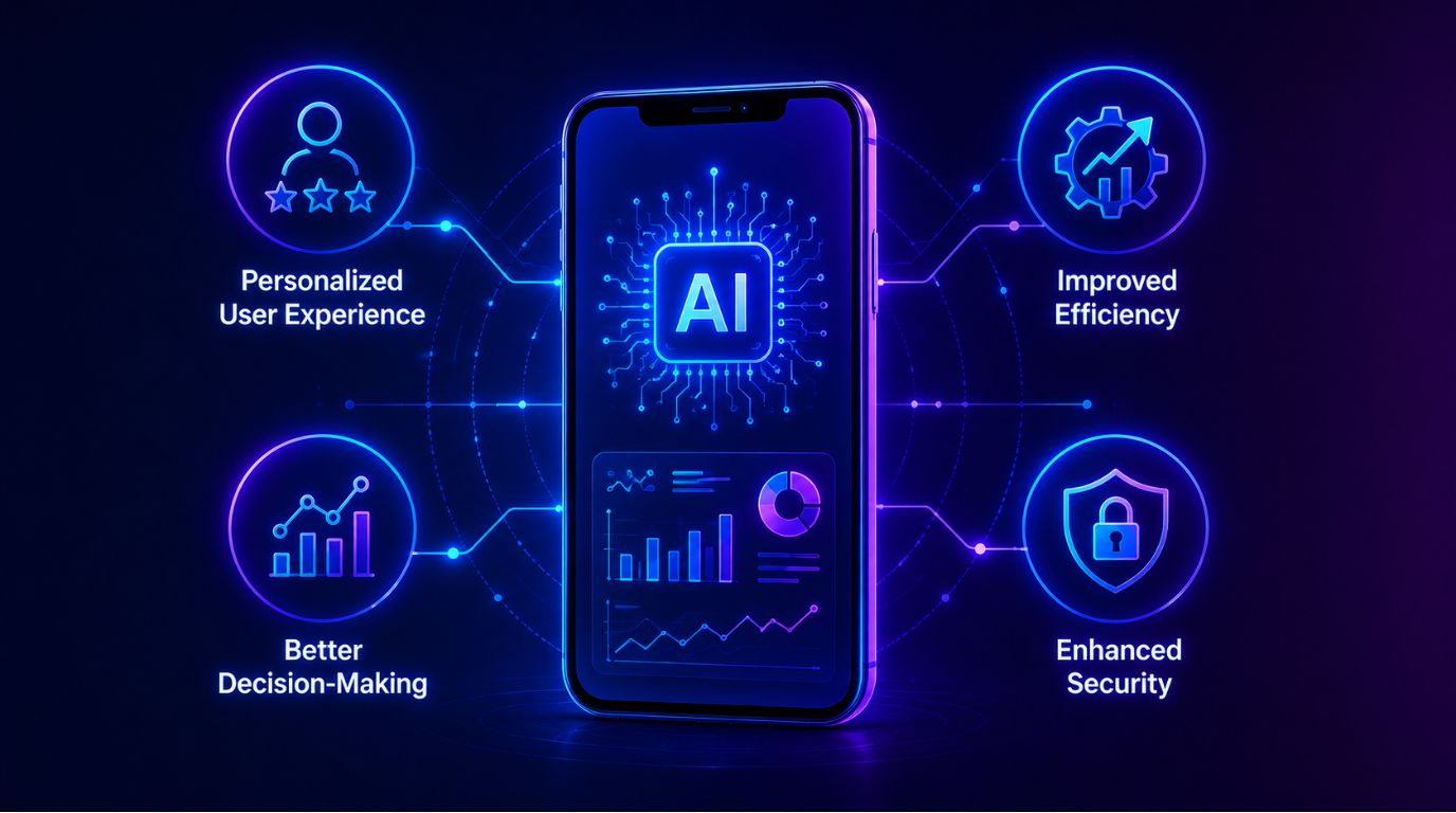 Key Benefits of AI in Mobile App Development